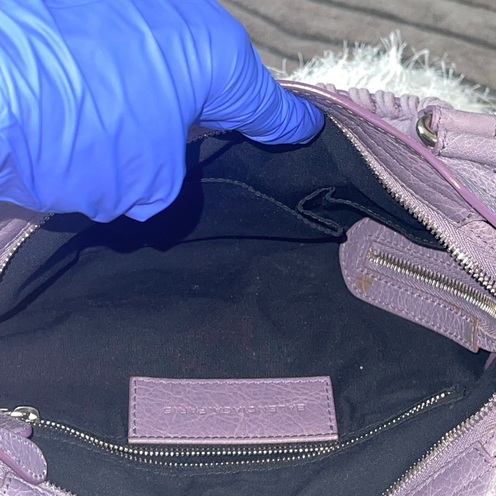 Balenciaga Purple City Bag - Picture 12 of 16